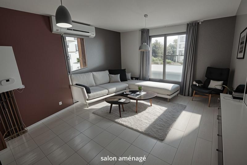 Appartement - 46 m² - 2 pièces