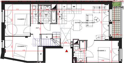 Appartement - 87 m² - 4 pièces
