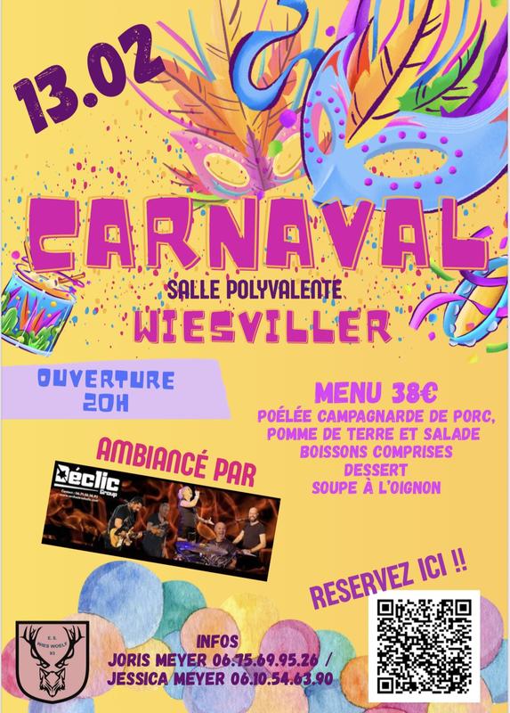 Soirée carnavalesque