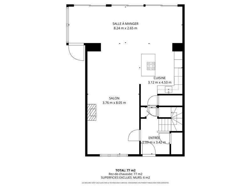 Maison - 121 m² - 5 pièces