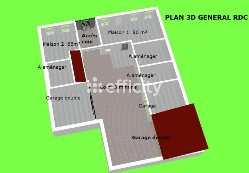 Maison - 185 m² - 8 pièces