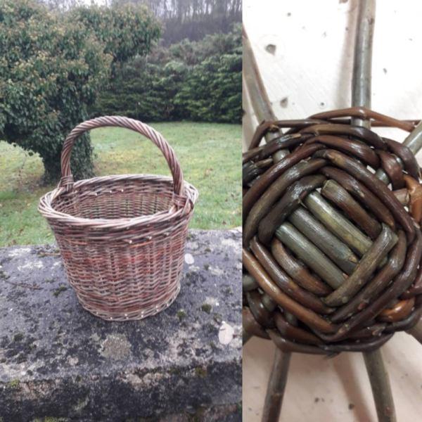 Stage de vannerie initiation - Panier rond avec Valérie Testu