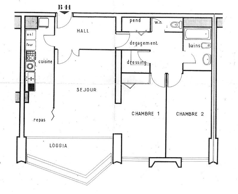 Appartement - 82 m² - 3 pièces