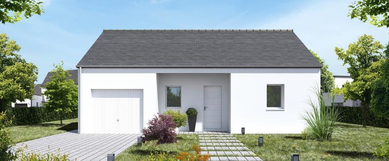 Maison - 60 m² - 4 pièces