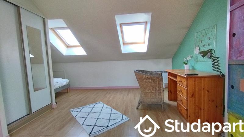 Chambre - 10 m² - 1 pièce