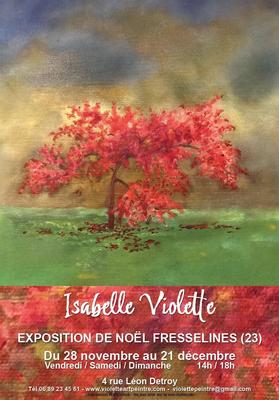 Exposition de peinture Isabelle Violette