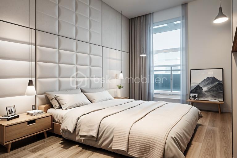 Appartement - 59 m² - 3 pièces