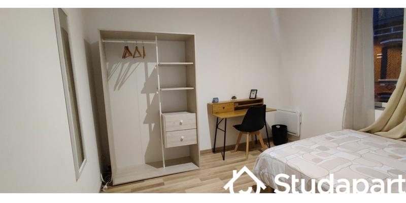 Chambre - 9 m² - 1 pièce