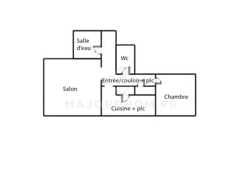 Appartement - 37 m² - 2 pièces