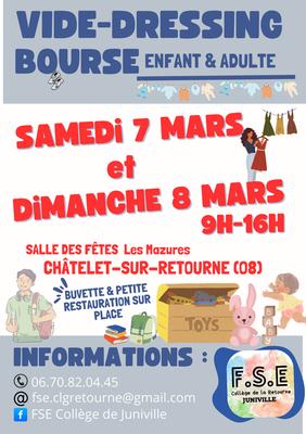 Vide-dressing - bourse enfants et adultes