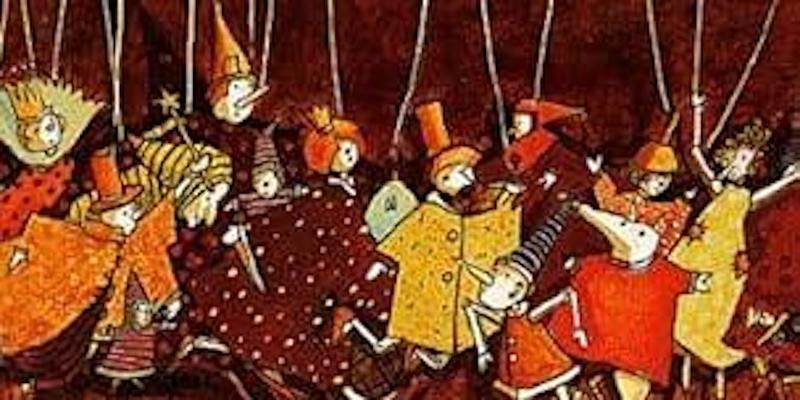 Atelier - Pantin en Habit de Fête - Conte Bricolé