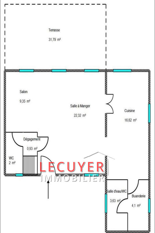 Maison - 153 m² - 7 pièces