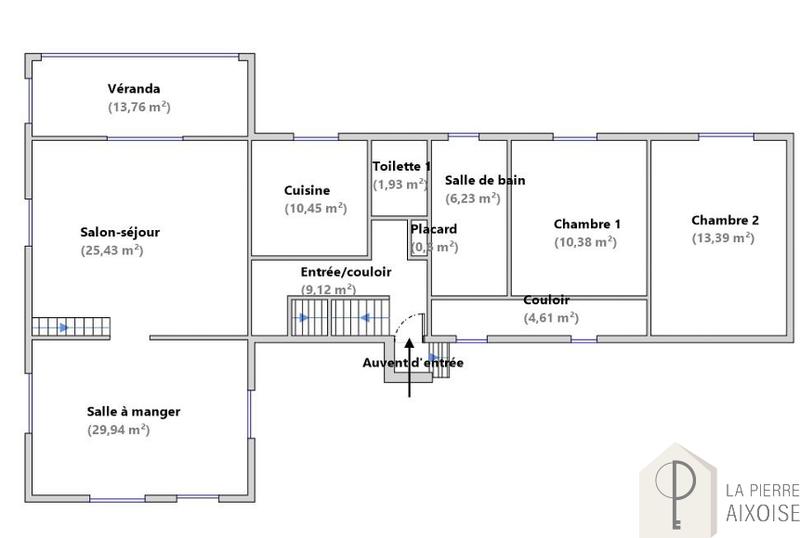 Maison - 132 m² - 6 pièces