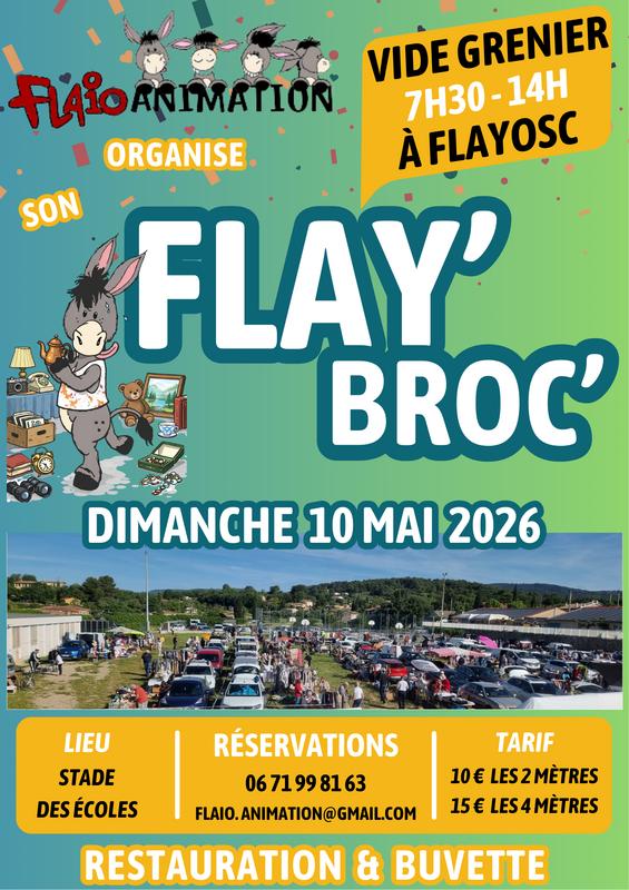 Flay'broc' - vide greniers de flayosc