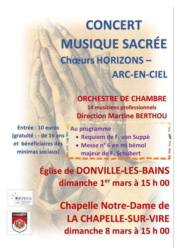Concert de musique sacrée