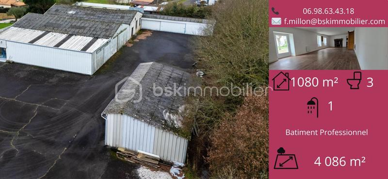 Immeuble - 1 080 m² - 17 pièces