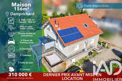Maison - 157 m² - 6 pièces