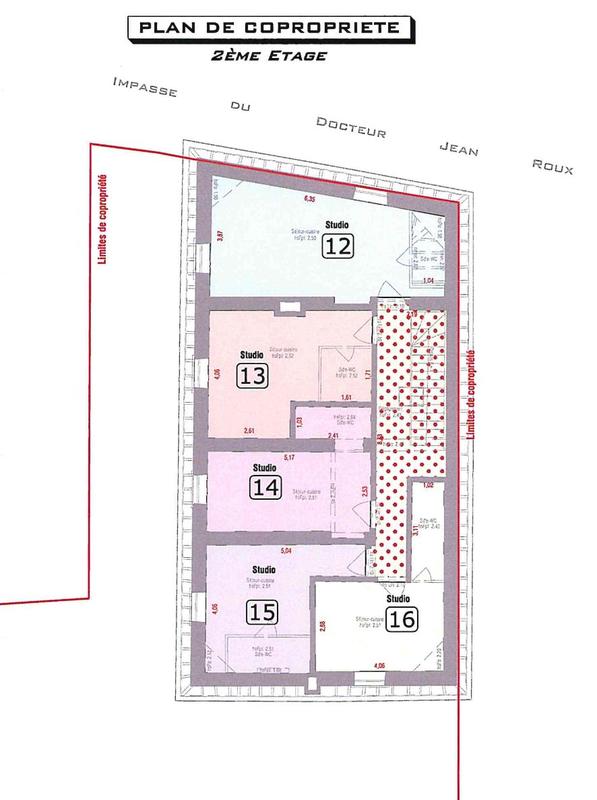 Appartement - 14 m² - 1 pièce