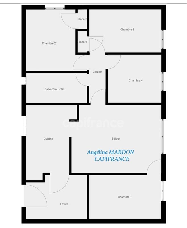 Maison - 78 m² - 5 pièces