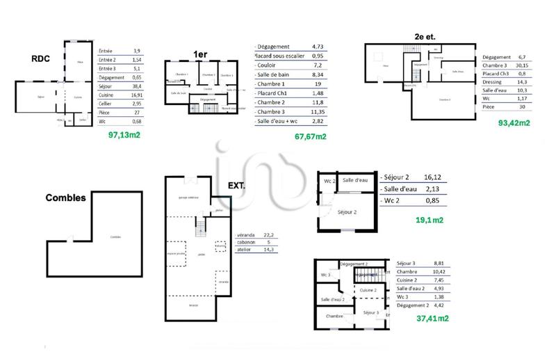 Maison - 315 m² - 10 pièces