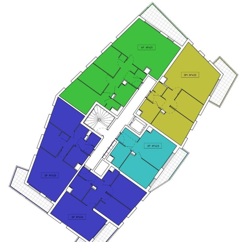 Appartement - 85 m² - 4 pièces