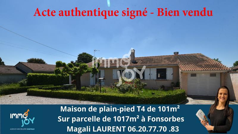 Maison - 101 m² - 4 pièces