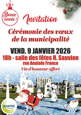 Cérémonie des vœux de la municipalité