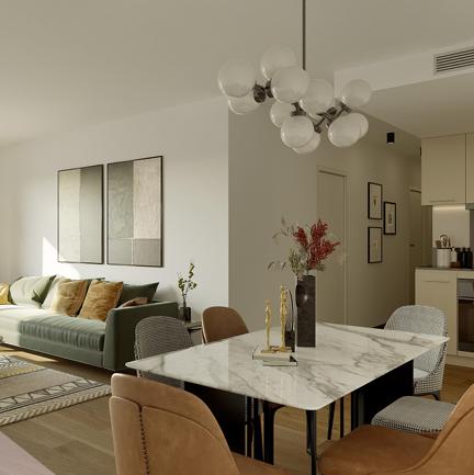 Appartement - 83 m² - 4 pièces