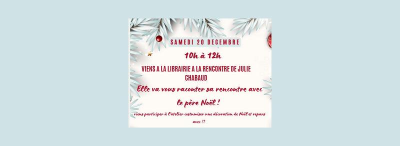 Rencontre dédicace : Julie Chabaud