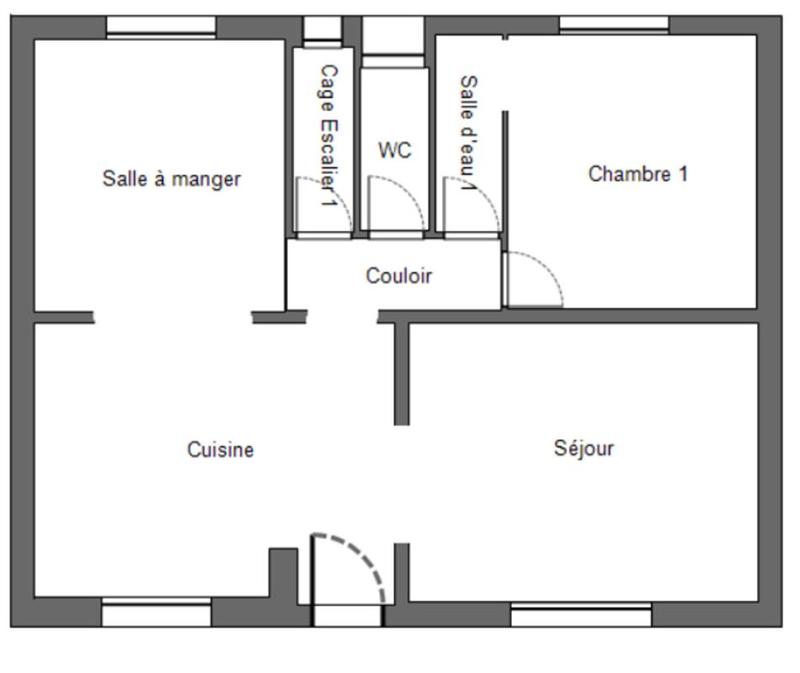 Maison - 94 m² - 5 pièces