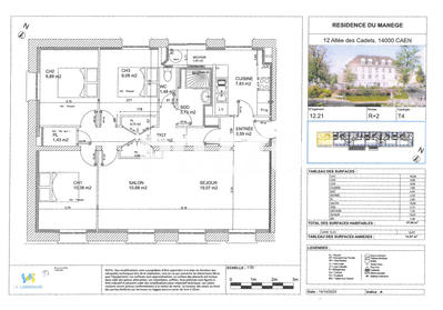 Appartement - 87 m² - 4 pièces