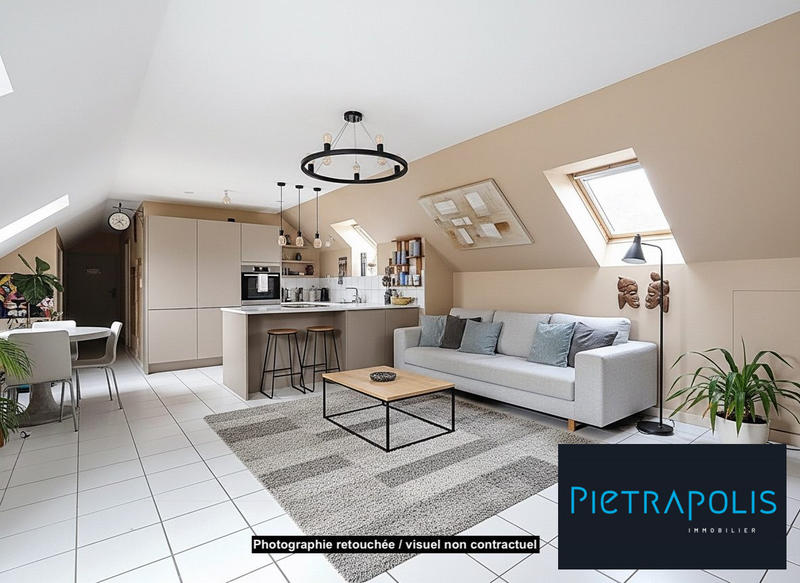 Appartement - 76 m² - 3 pièces