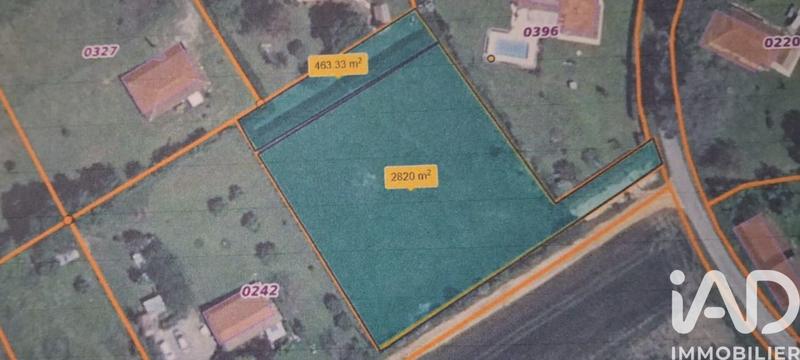 Terrain - 2 900 m²