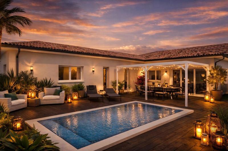 Maison - 90 m² - 4 pièces