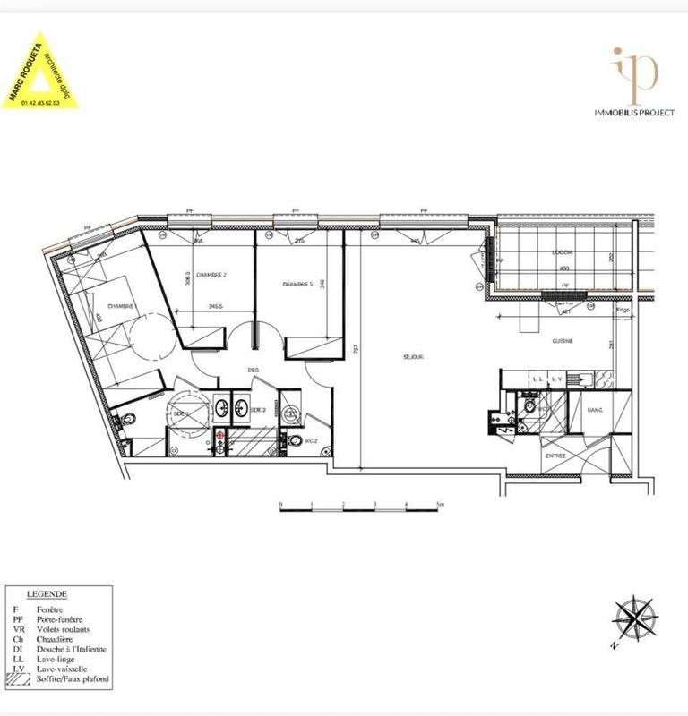 Appartement - 113 m² - 4 pièces