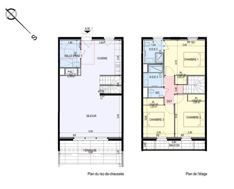 Appartement - 95 m² - 4 pièces