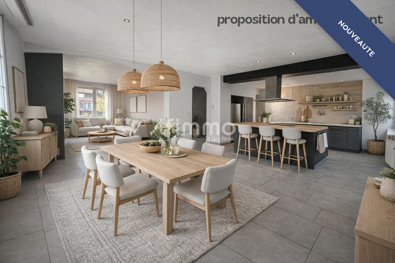 Maison - 192 m² - 7 pièces