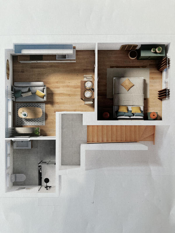 Appartement - 27 m² - 2 pièces