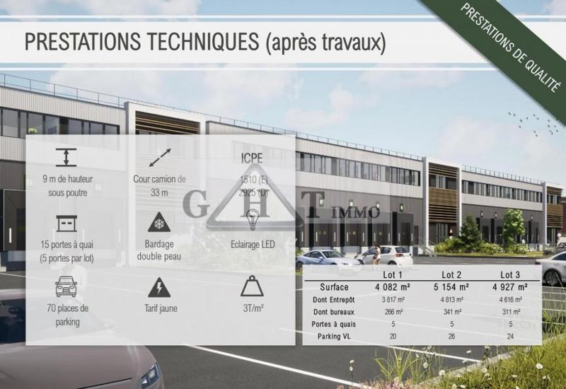 Entrepôt - 5 154 m²