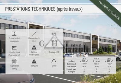 Entrepôt - 5 154 m²