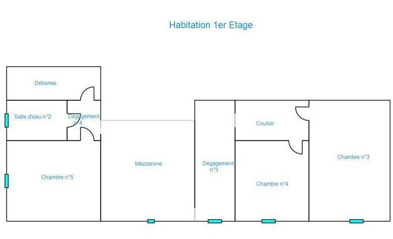 Maison ancienne - 273 m² - 9 pièces