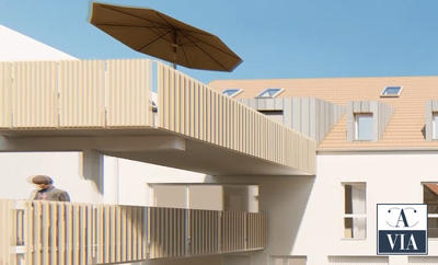 Appartement - 72 m² - 3 pièces