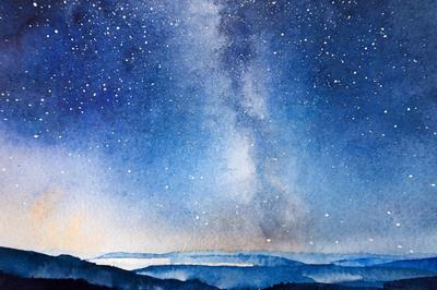 Atelier : nuit étoilée