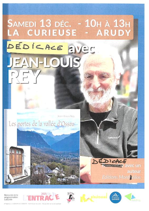 Dédicaces : Jean-Louis Rey, les Portes de la Vallée d'Ossau