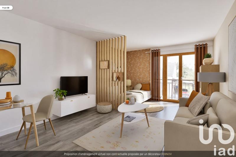 Studio - 35 m² - 1 pièce