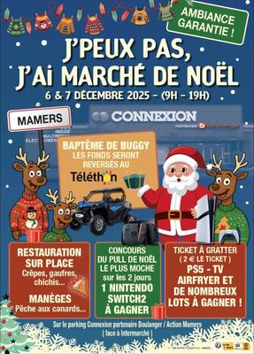 Marché de Noël à Mamers - Magasin Connexion