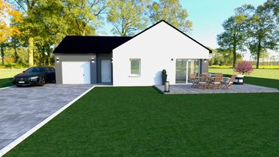 Maison - 90 m² - 4 pièces