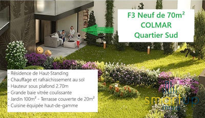 Appartement - 70 m² - 3 pièces