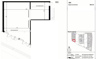 Local commercial - 102 m²