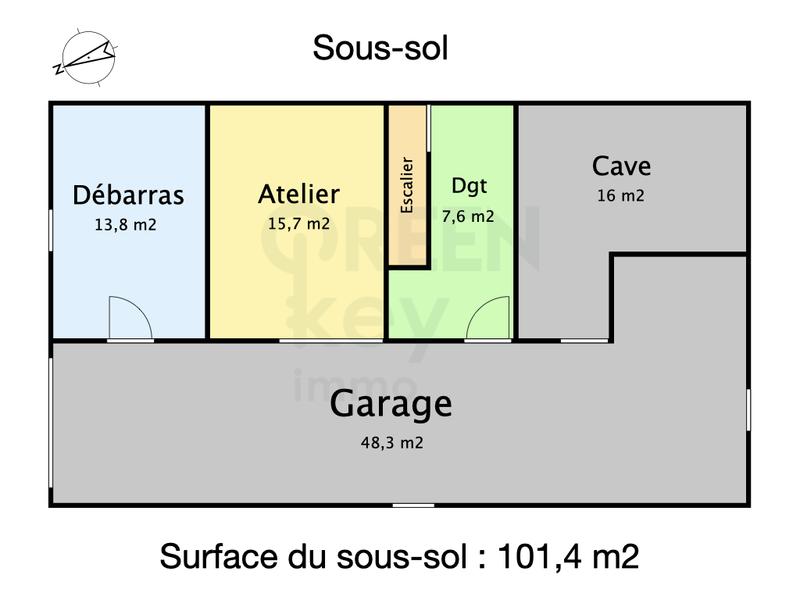 Maison - 141 m² - 7 pièces